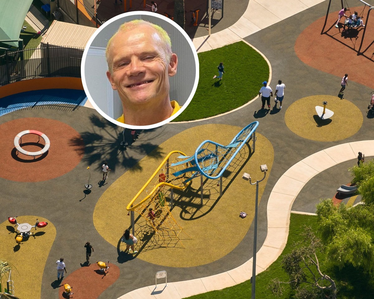 Baixista Do Red Hot Chili Peppers Financia Reforma De Playground Em Comunidade Em Los Angeles