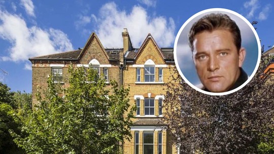 Antiga mansão do ator Richard Burton em Londres é colocada à venda por R$ 47 milhões