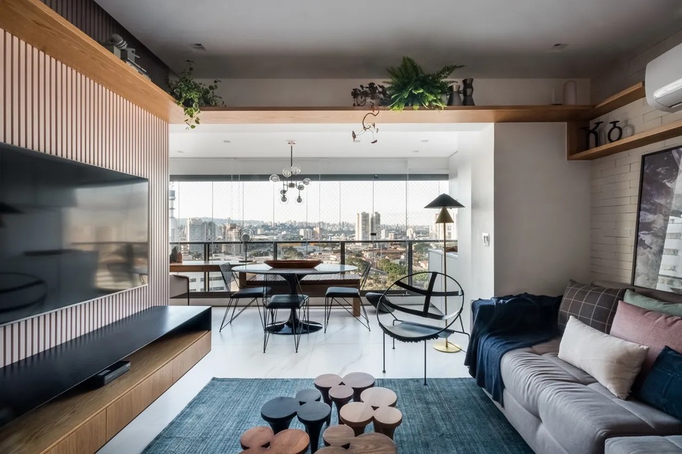 Apartamento pequeno: 50 projetos lindos repletos de boas soluções
