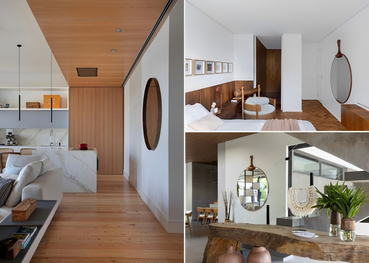 Espelhos redondos: 8 inspirações para um toque sofisticado em casa