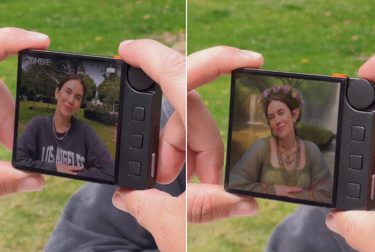 Câmera cria fotos instantaneamente com filtros de Inteligência Artificial | Tecnologia
