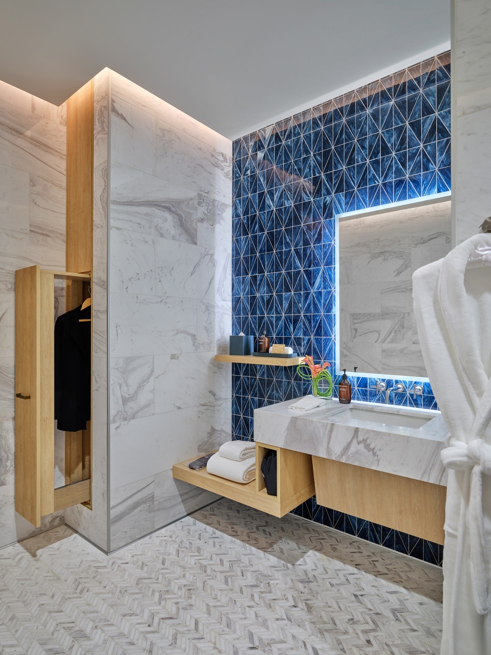 Arquitetura e memória de Nova York inspiram décor de sala vip no ...