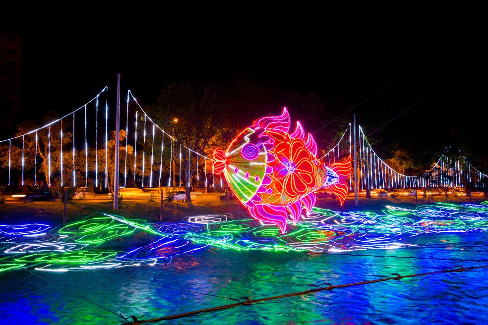 Opção de destino na América do Sul surpreende com luzes e cores — Foto: GettyImages