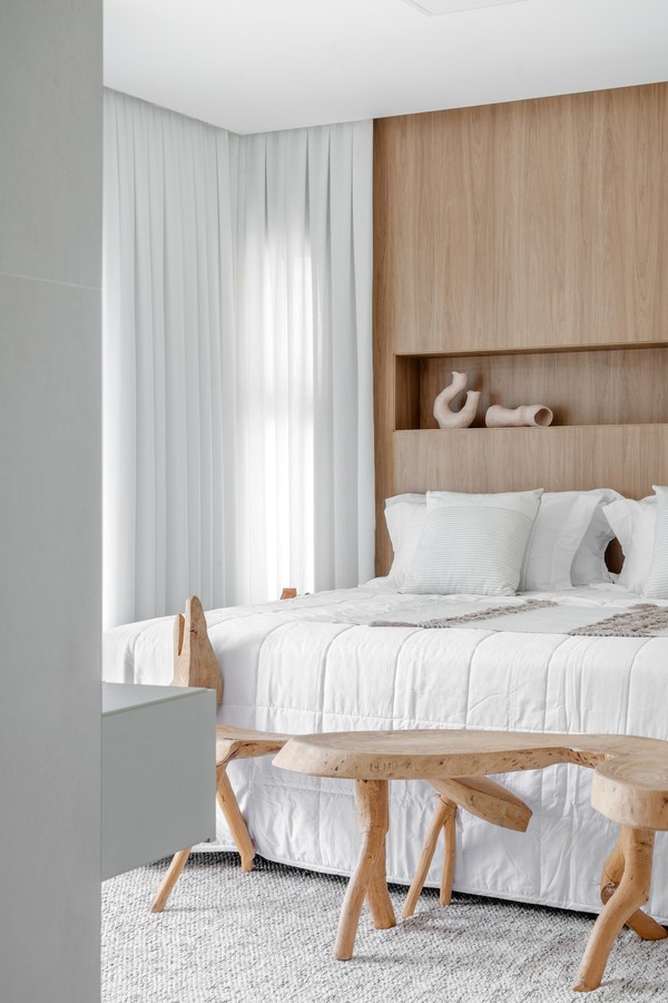 Quarto minimalista: 28 projetos com boas ideias de cores e materiais suaves