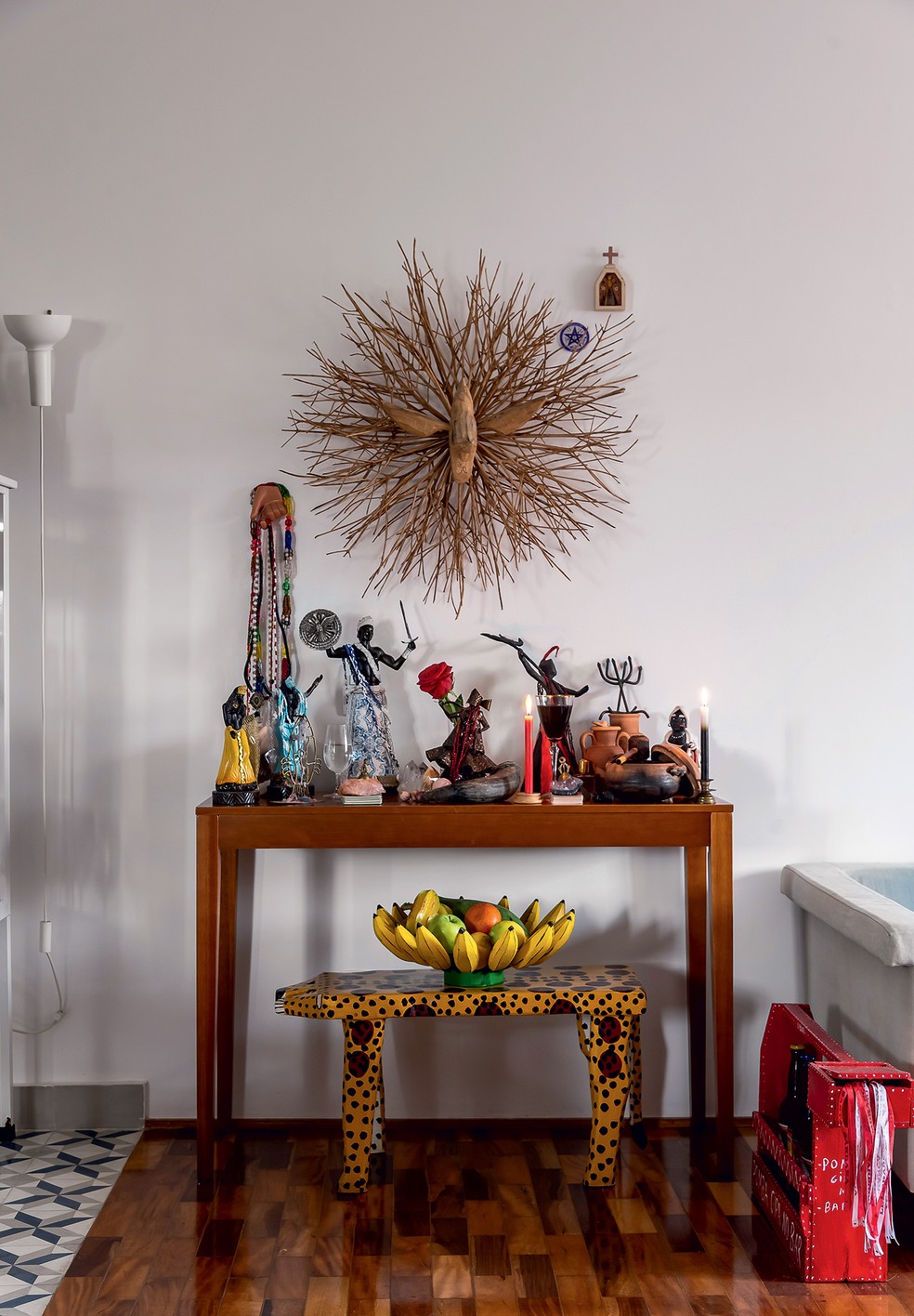 16 ideias de decoração com galhos secos para a sala