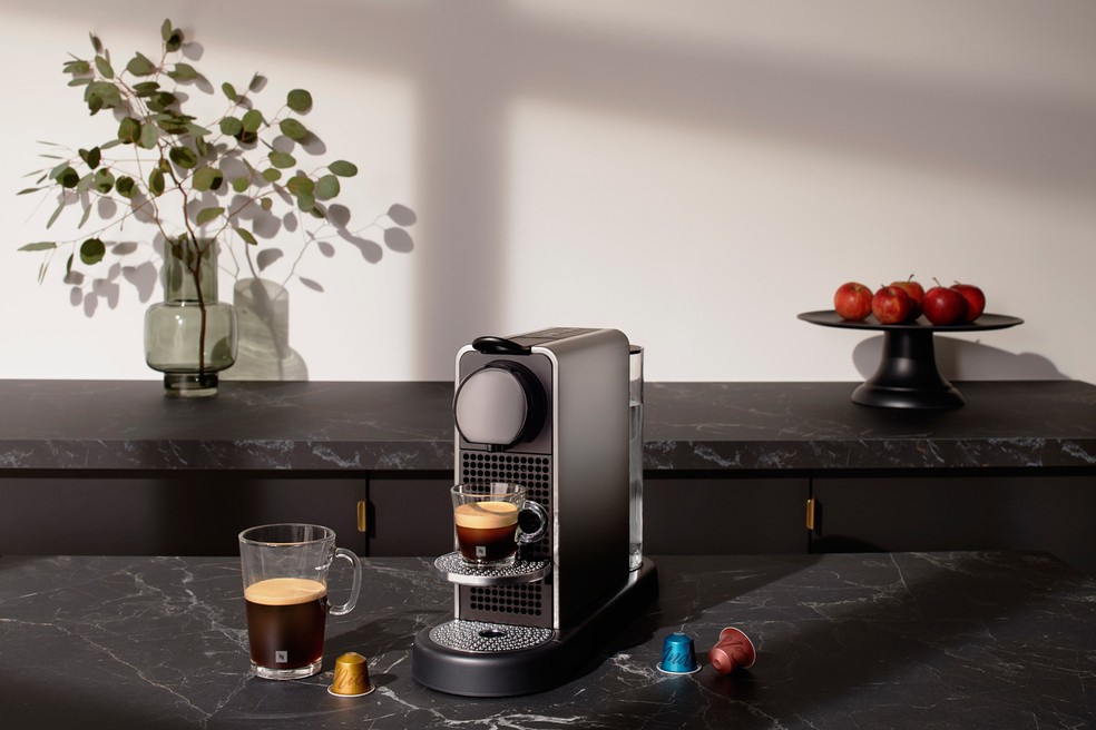A nova máquina da Nespresso possui desligamento automático, ativando, assim, o modo econômico de energia — Foto: Divulgação