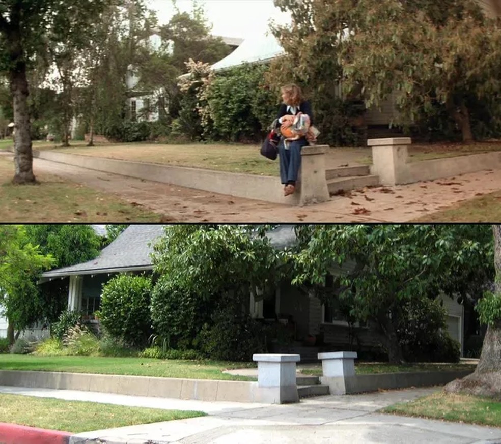 Casa da personagem Laurie Strode, interpretada pela atriz Jamie Lee Curtis no filme 'Halloween' fica em Los Angeles — Foto: Flickr / Tony Hoffarth / CreativeCommons