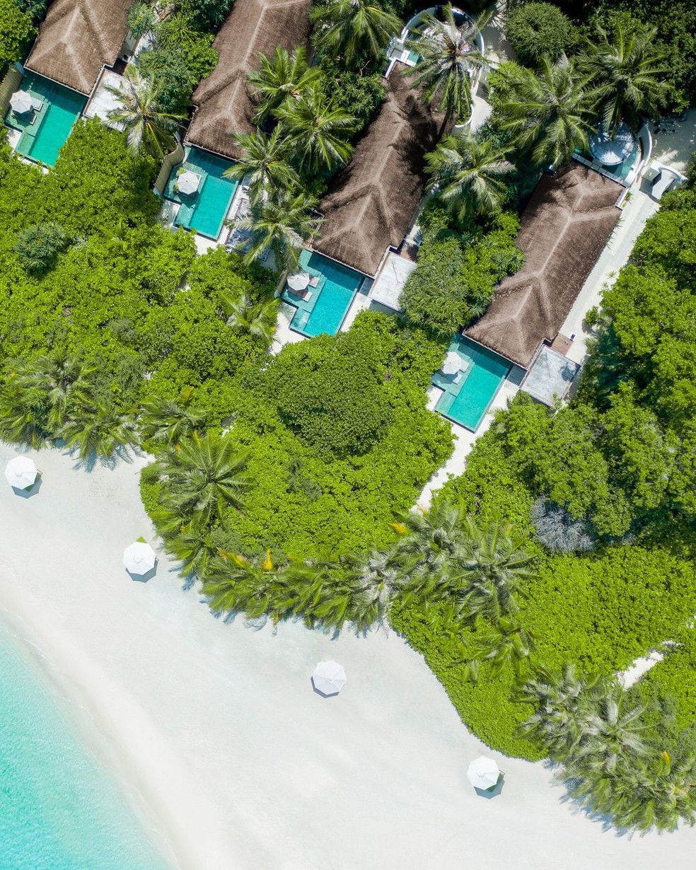 Anantara Kihavah Maldives Villas — Foto: Reprodução/Instagram