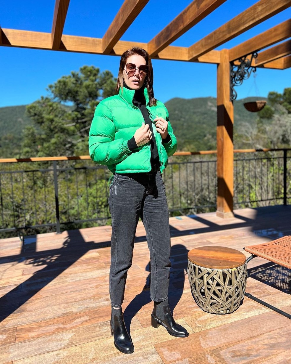Ana Hickmann em Monte Verde — Foto: Reprodução/Instagram