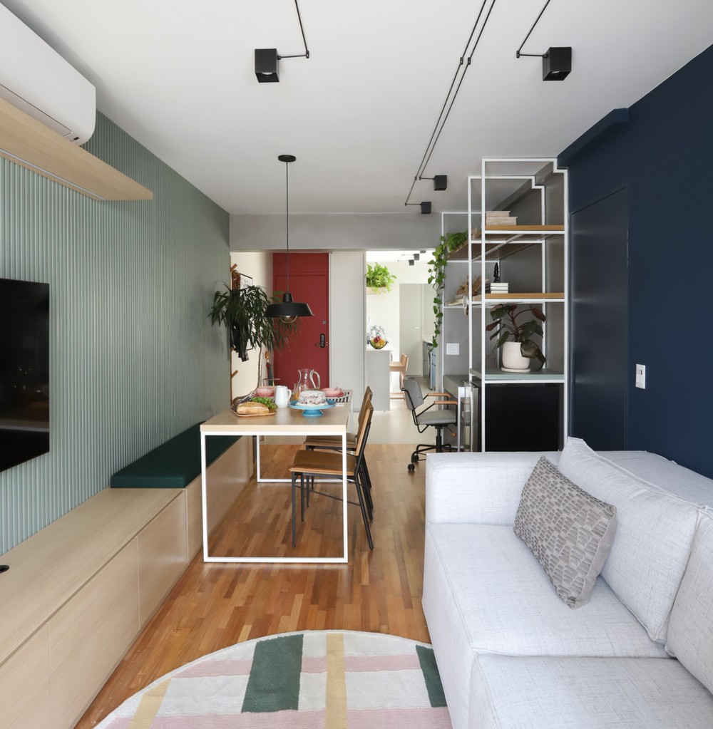 Decoração simples e barata de sala de apartamento pequeno: 50 boas ideias!