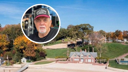 Billy Joel coloca propriedade de 10 hectares em NY à venda por R$ 245 milhões