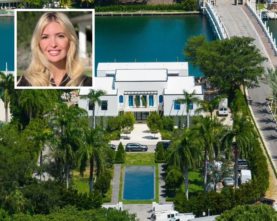 Ivanka Trump, filha do ex-presidente dos Estados Unidos, comprou propriedade na 'ilha dos bilionários'