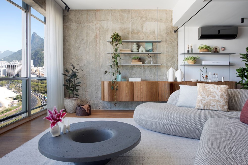 Sala de estar com aparador: 34 ideias para inspirar a decoração