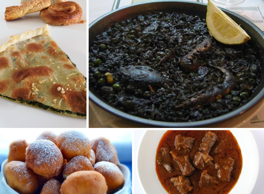 A maioria dos pratos croatas tem uma tendência mediterrânea