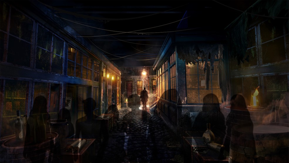 Haverá uma simulação de história de terror em uma das atrações — Foto: Katana / Divulgação