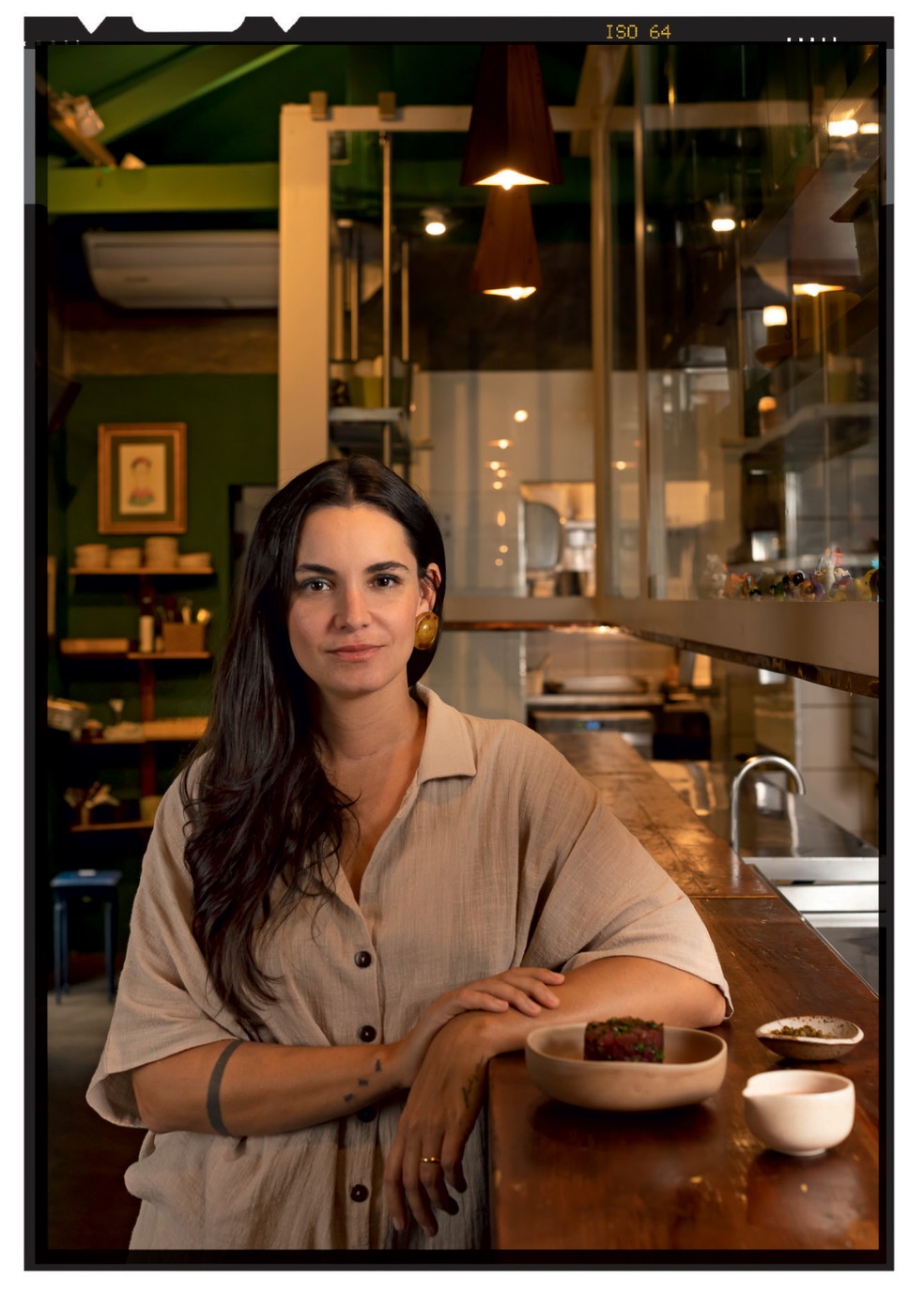 Renata Vanzetto, chef de cozinha e sócia do grupo EME, com diferentes restaurantes em São Paulo — Foto: Wesley Diego / Editora Globo