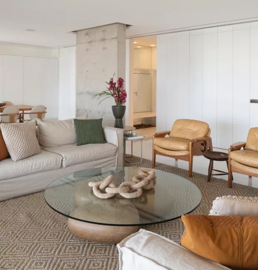 Decoração para apartamento pequeno com dois quartos: 75 ideias simples ...