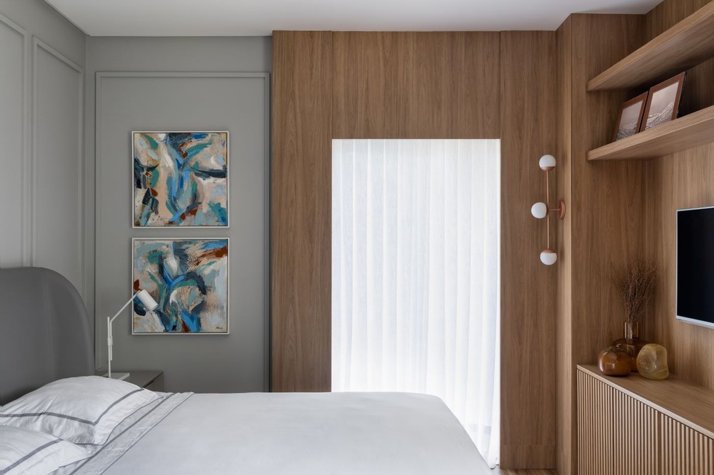 Quarto com boiserie: como usar o elemento + 22 ideias encantadoras para ...