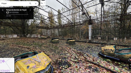 Street View permite explorar a região de Chernobyl, onde aconteceu o maior desastre nuclear da história
