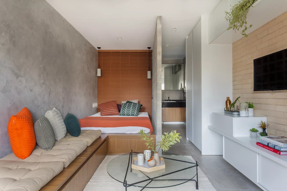 Apartamento pequeno: 50 projetos lindos repletos de boas soluções