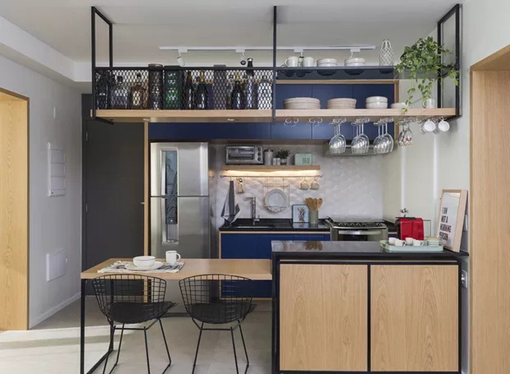 Cozinha americana: o que é e 25 projetos para se inspirar!