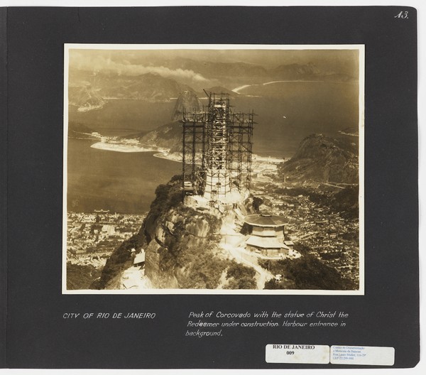 Morro do Corcovado abrigou mirante em formato de chapéu antes do Cristo Redentor Urbanismo
