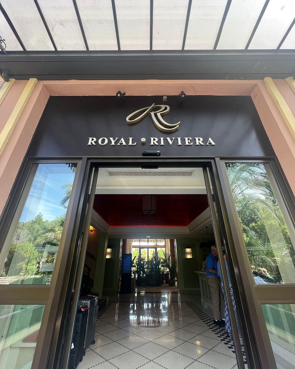 Hotel Royal-Riviera, França — Foto: Instagram @isabellafiorentino / Reprodução