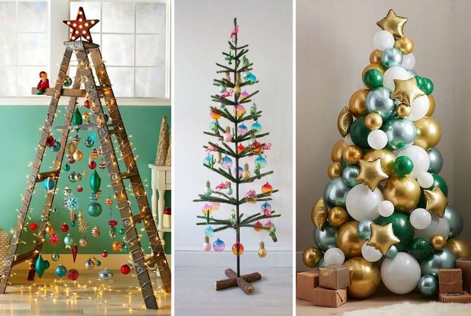Árvores de Natal: 6 tendências e 10 modelos incomuns para inspirar
