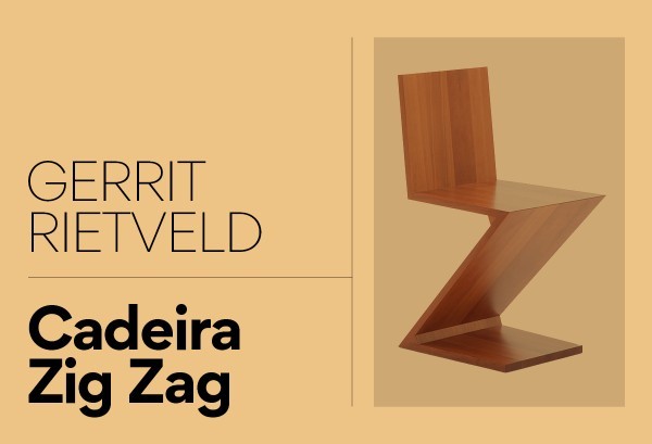 Conheça a história da cadeira "Zig Zag", criada por Gerrit Rietveld