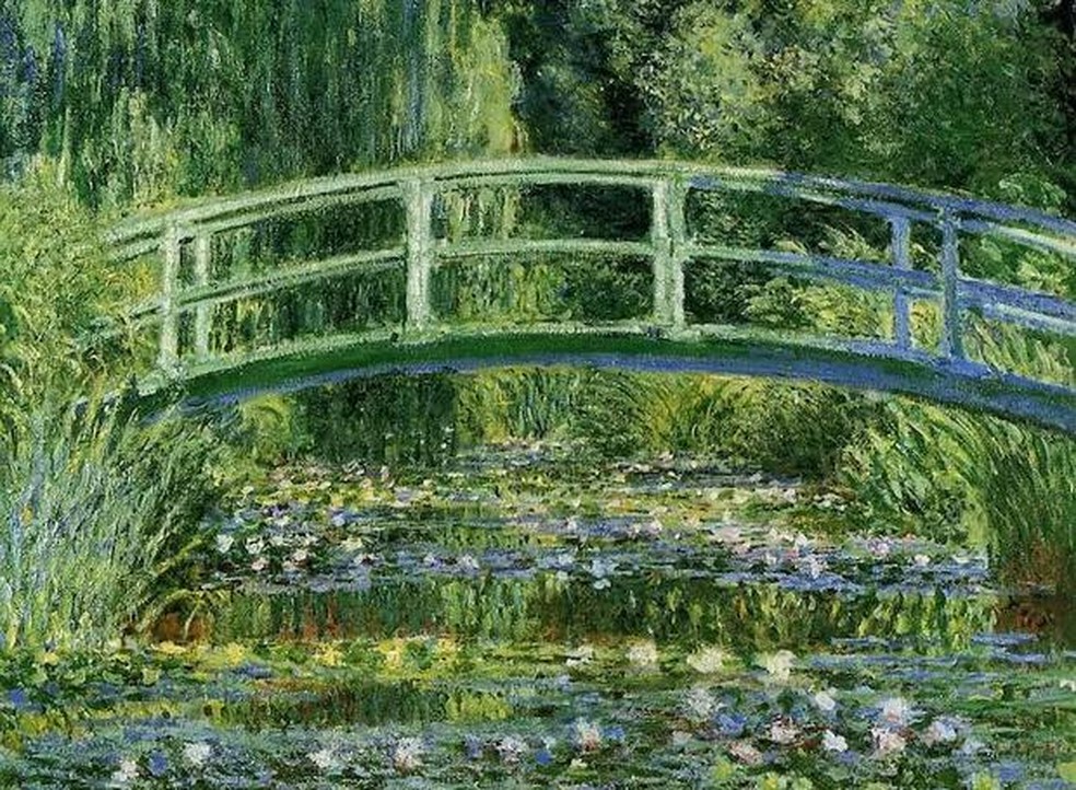 250 peças foram inspiradas no jardim da vila em que Monet vivia (Foto: The Athenaeum/ Reprodução) — Foto: 250 peças foram inspiradas no jardim da vila em que Monet vivia (Foto: The Athenaeum/ Reprodução)