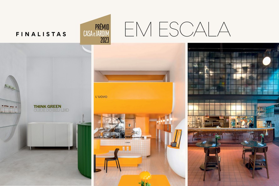 Conheça os três projetos finalistas da categoria 'Em Escala' do Prêmio Casa e Jardim 2023