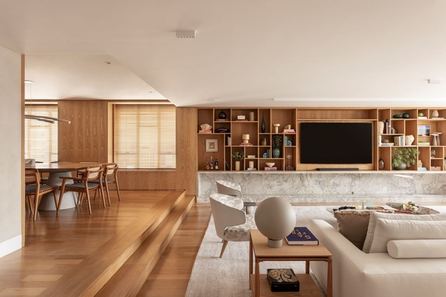 Sala bege e marrom: como combinar cores e 27 inspirações acolhedoras e ...