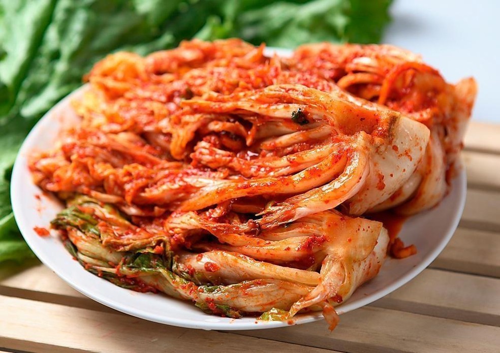 Kimchi, prato típico coreano — Foto: Getty Images / Reprodução