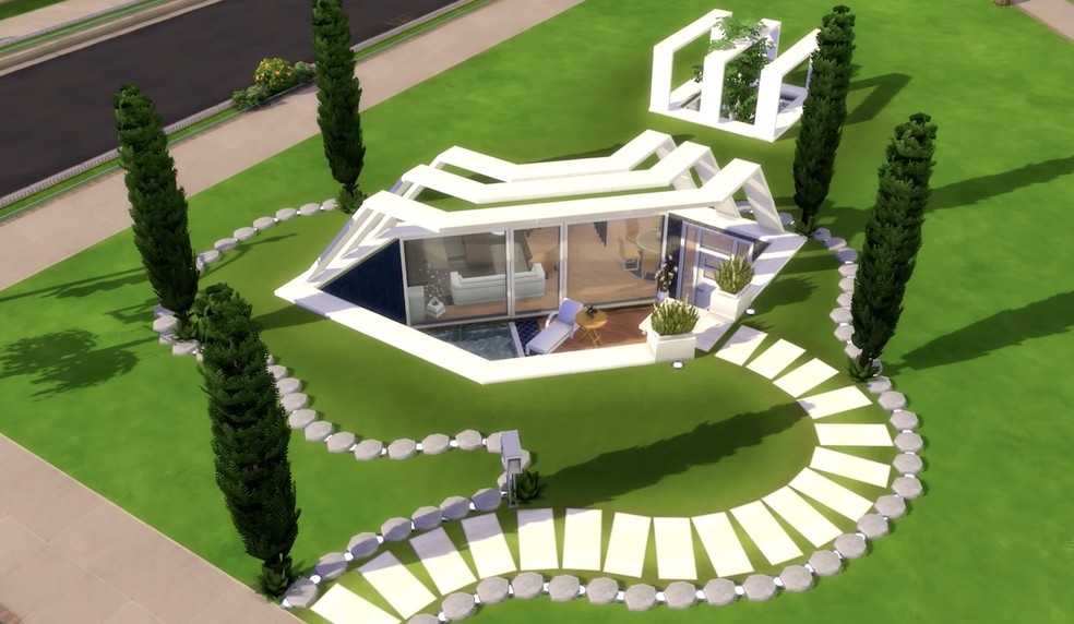 9 casas incríveis arquitetadas no jogo The Sims 4