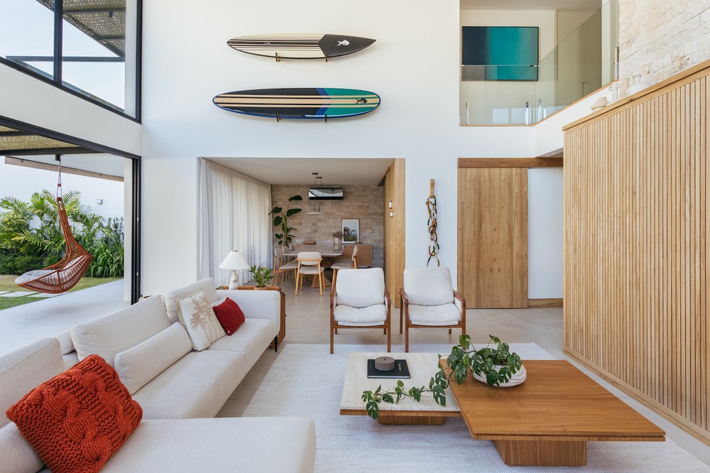 Sala de estar praiana: 25 ideias repletas de charme e soluções