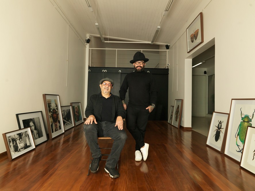 Os sócios e fotógrafos Anderson Nielsen e Eduardo El Kobbi