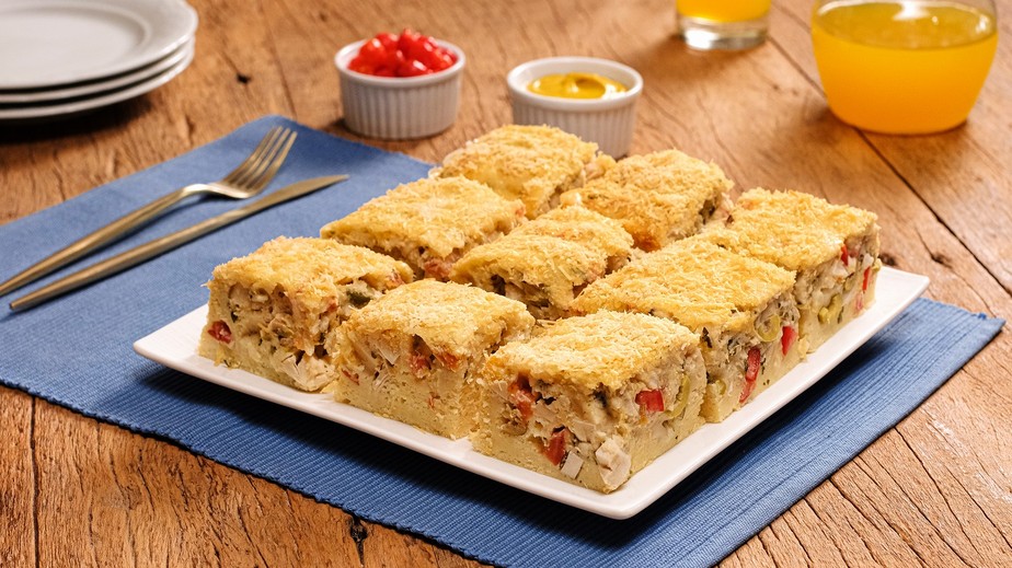 Torta De Palmito De Liquidificador