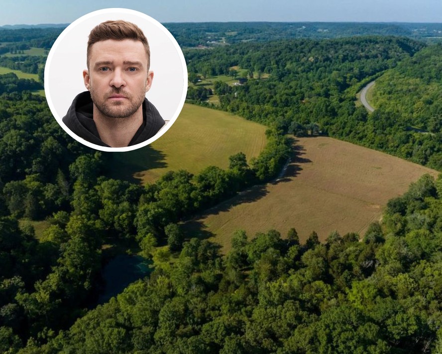 Justin Timberlake coloca à venda terreno em área rural do Tennessee