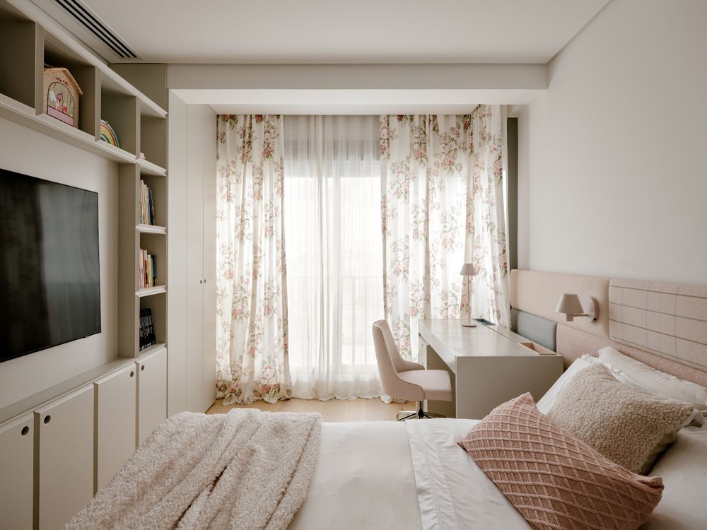 Decoração de quarto com escritório: 36 ideias para unir descanso e home ...