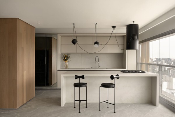 25 ideias de cozinha minimalista para quem ama praticidade e beleza