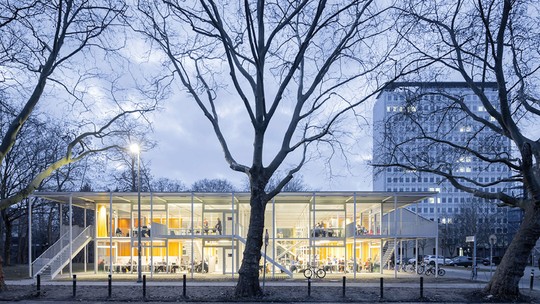 Pavilhão de Gustav Düsing e Max Hacke leva prêmio Mies van der Rohe 2024