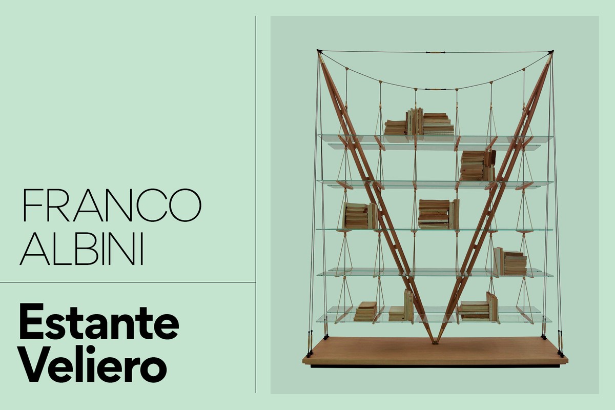 Storia della libreria Velero di Franco Albini nel 1940 |  progetto