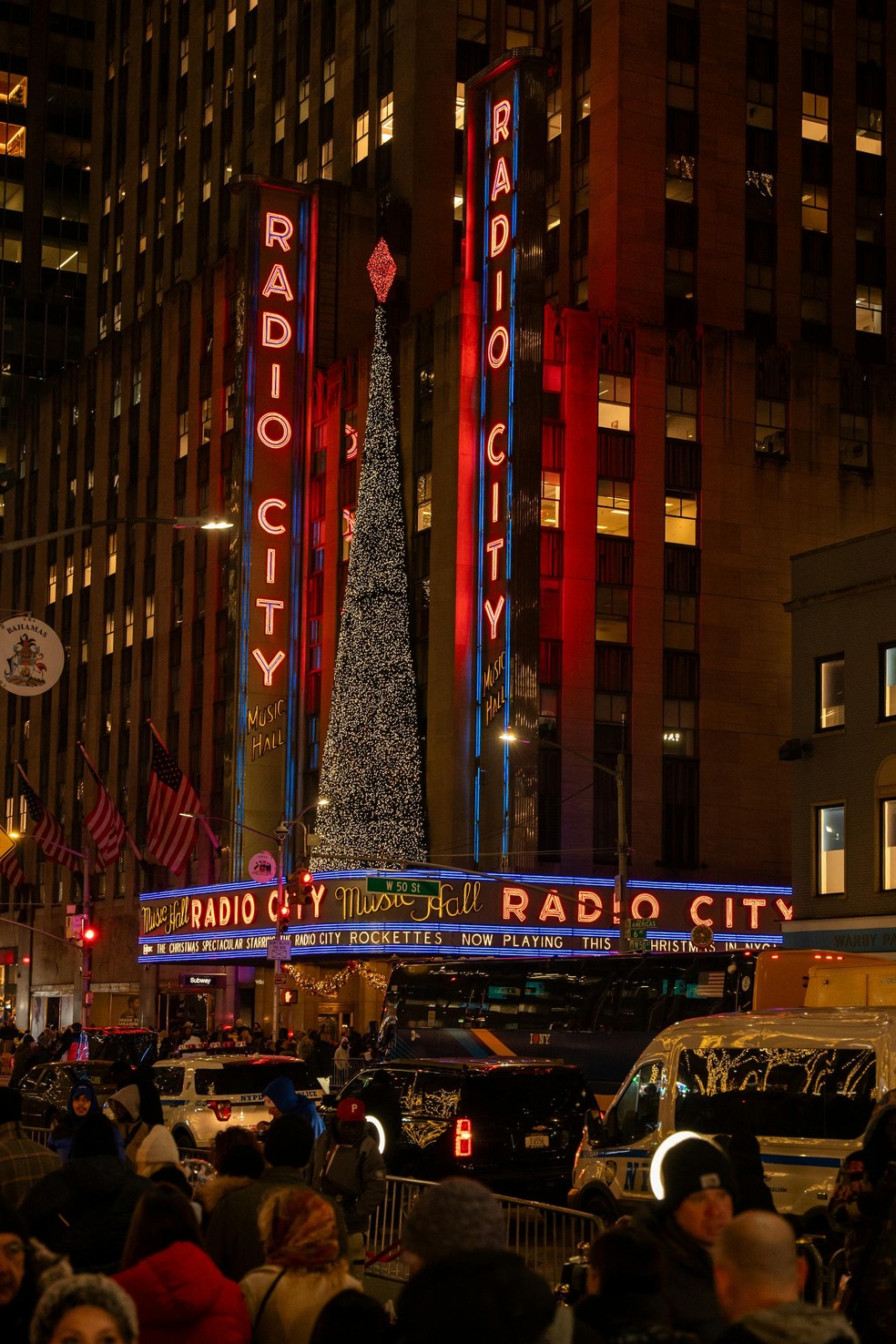 No Radio City Music Hall, em Nova Iorque, acontece o tradiconal espetáculo de Natal — Foto: Pexels/Christina Petsos/Creative Commons