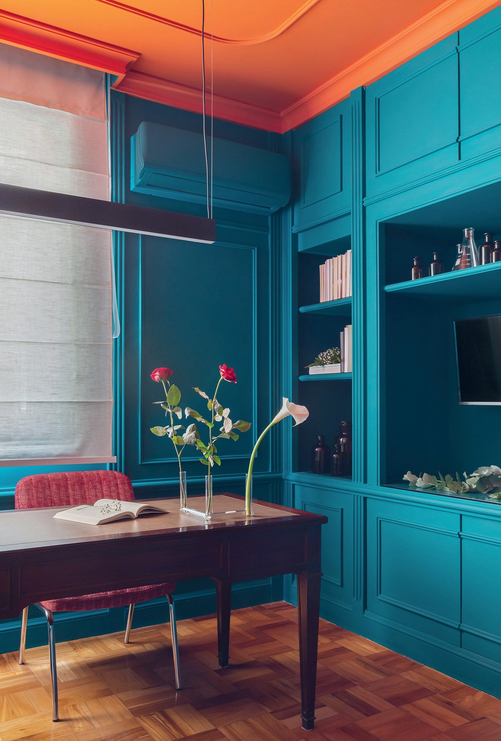 10 ideias com paredes coloridas para se inspirar na pintura de casa