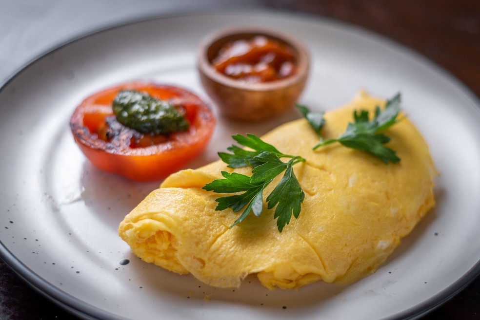 A omelete pode protagonizar um leve almoço ou jantar — Foto: Zenith Photographics / Pexels / Creative Commons