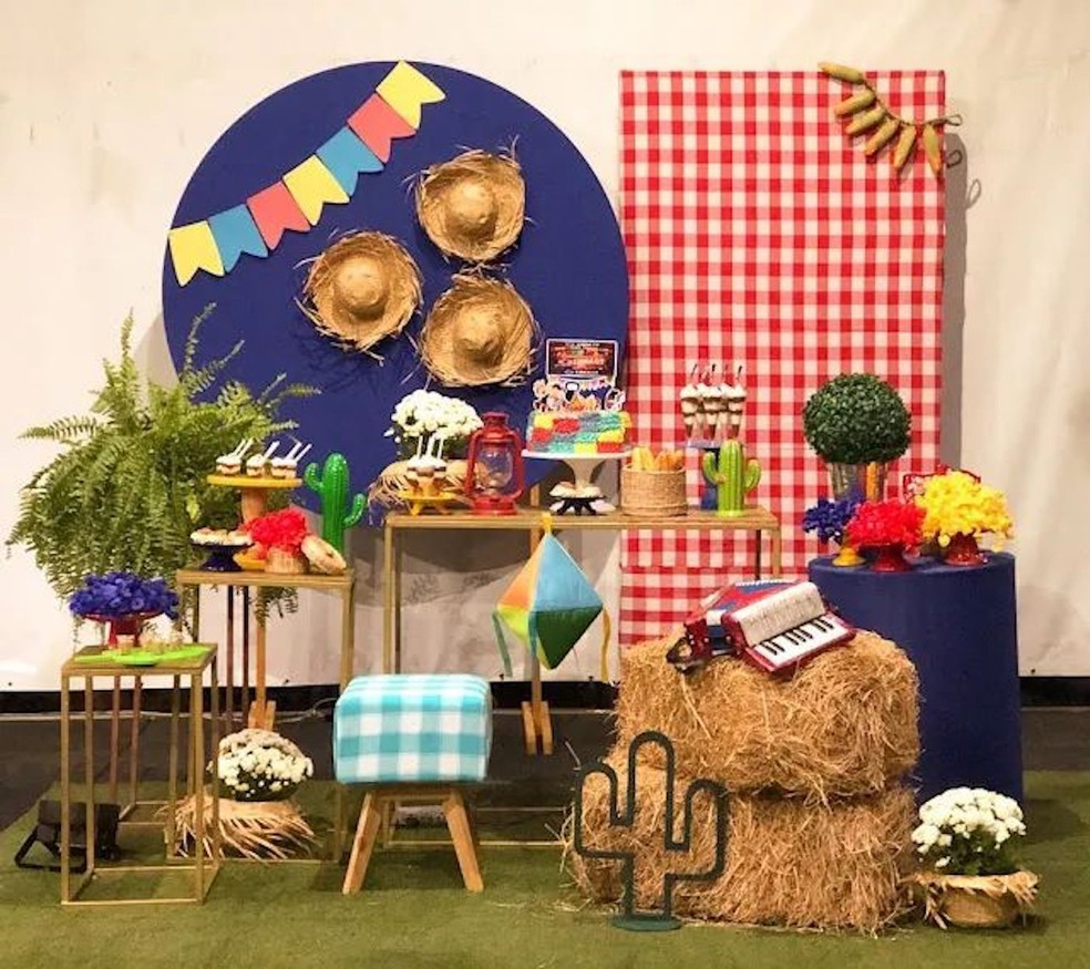 Festa junina em casa: veja 17 modelos de decoração de mesa para se ...