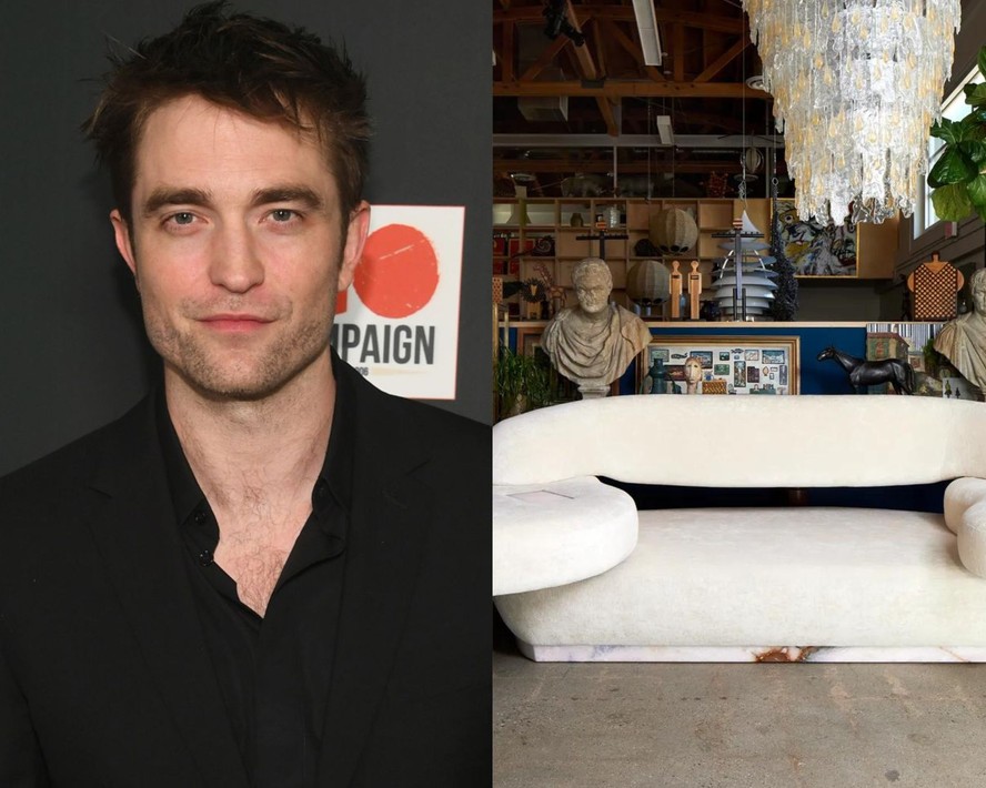 Sem móveis em casa, Robert Pattinson dormiu em bote inflável durante seis  meses