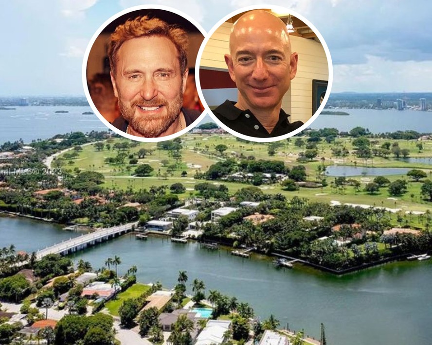 David Guetta compra mansão em ilha exclusiva perto de Jeff Bezos