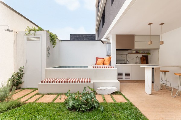 Decoração simples de área externa: 20 ideias charmosas para renovar o ...