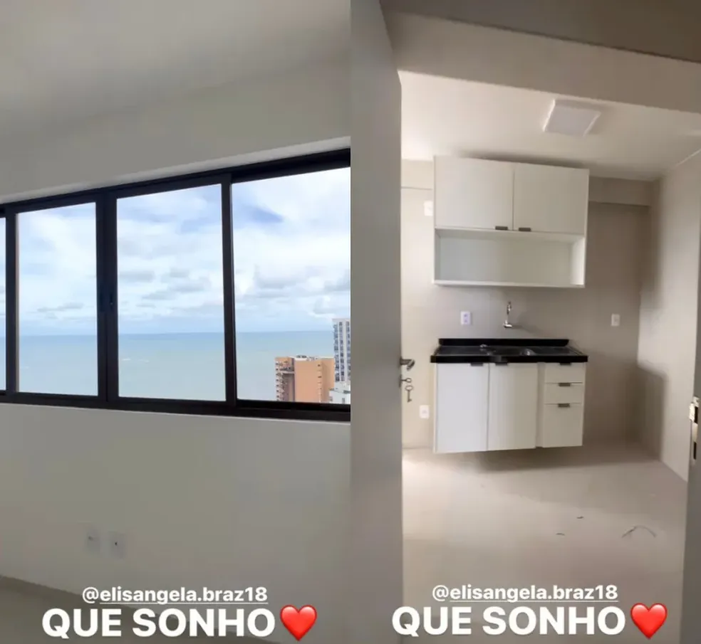 Mirella Santos mostra apartamento que comprou para a mãe — Foto: Reprodução / Instagram